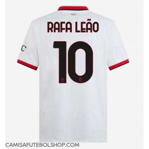 Camisa de time de futebol AC Milan Rafael Leao #10 Replicas 2º Equipamento 2024-25 Manga Curta